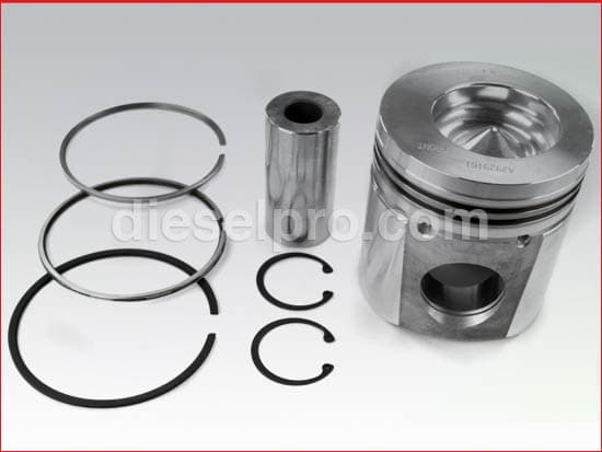 Cummins Piston Kit, 1 piece piston (with pin)