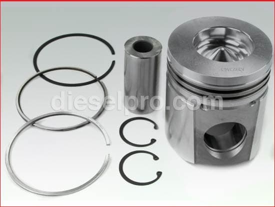 Cummins Piston Kit, 1 piece piston (with pin)