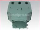 Heat exchanger tank for Detroit Diesel 12V71 marine engine