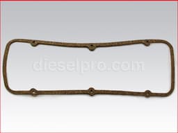Rocker cover gasket for Detroit Diesel engines 4-53, 8V53