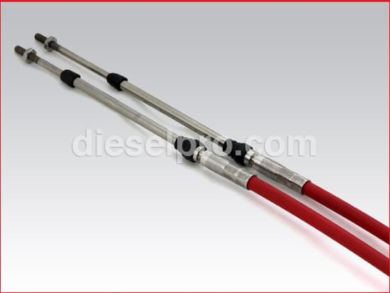 DP 33C - 34 feet Marine control cable, 3/16 inch thread