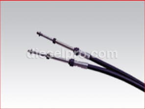 43C-38 Teleflex Marine Engine Control Cable 38 feet long 1/4 thread