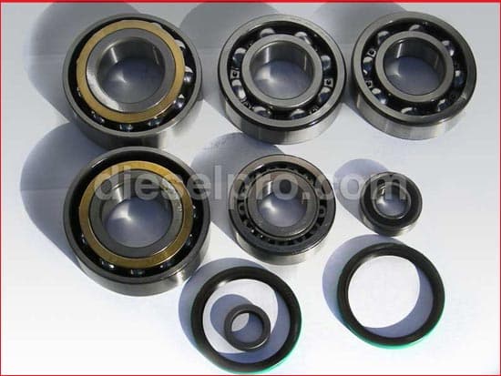 Complete bearing set for Allison marine MH
