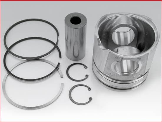 Cummins Piston Kit, 1 piece piston (with pin)