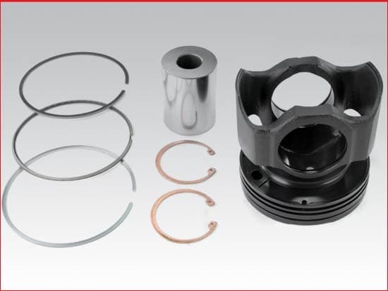 Cummins Piston Kit, 1 piece piston (with pin)