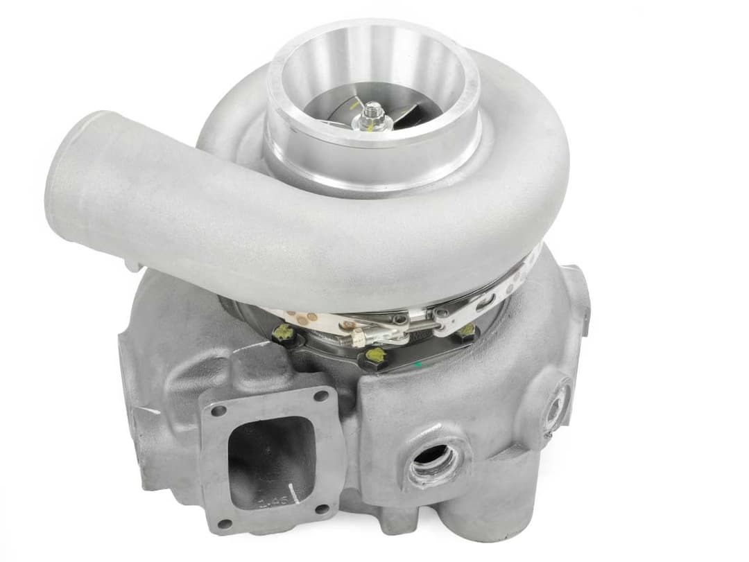 Water-cooled turbocharger for Detroit Diesel 6V92 marine aftercooled engine