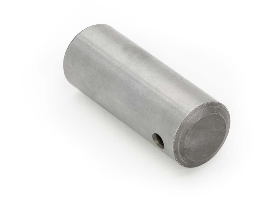 Side view of oil pressure regulator valve for Detroit Diesel inline 71 Series engines