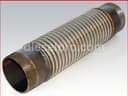 Flexible Exhaust Pipe for Detroit Diesel Engine 2.50 inch dia by 18 inch long