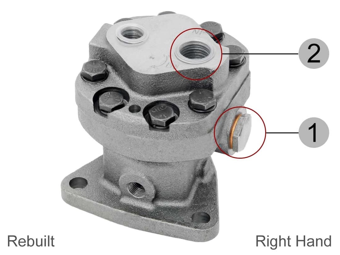 Detroit Diesel Fuel Pump, Right Hand.