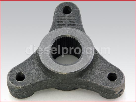 Blower coupling hub for Detroit Diesel engine.