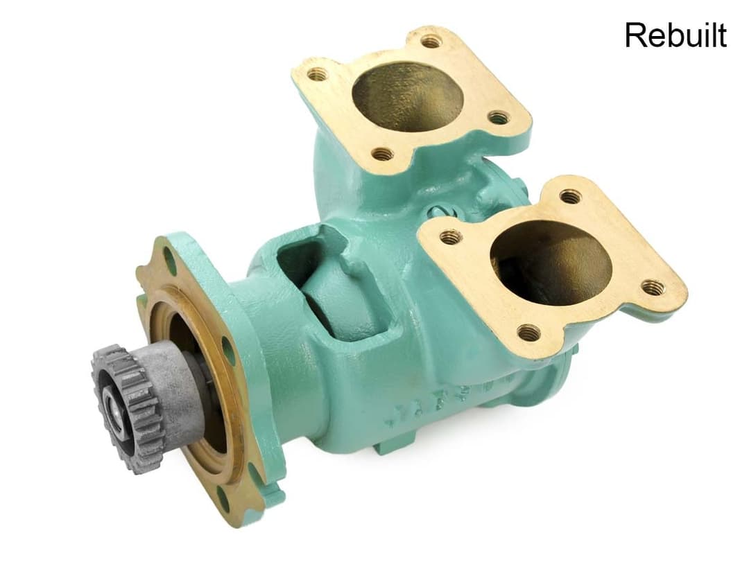 Marine Water Pump for Detroit Diesel 53, 71 and 92 Series Marine Engines, Rebuilt