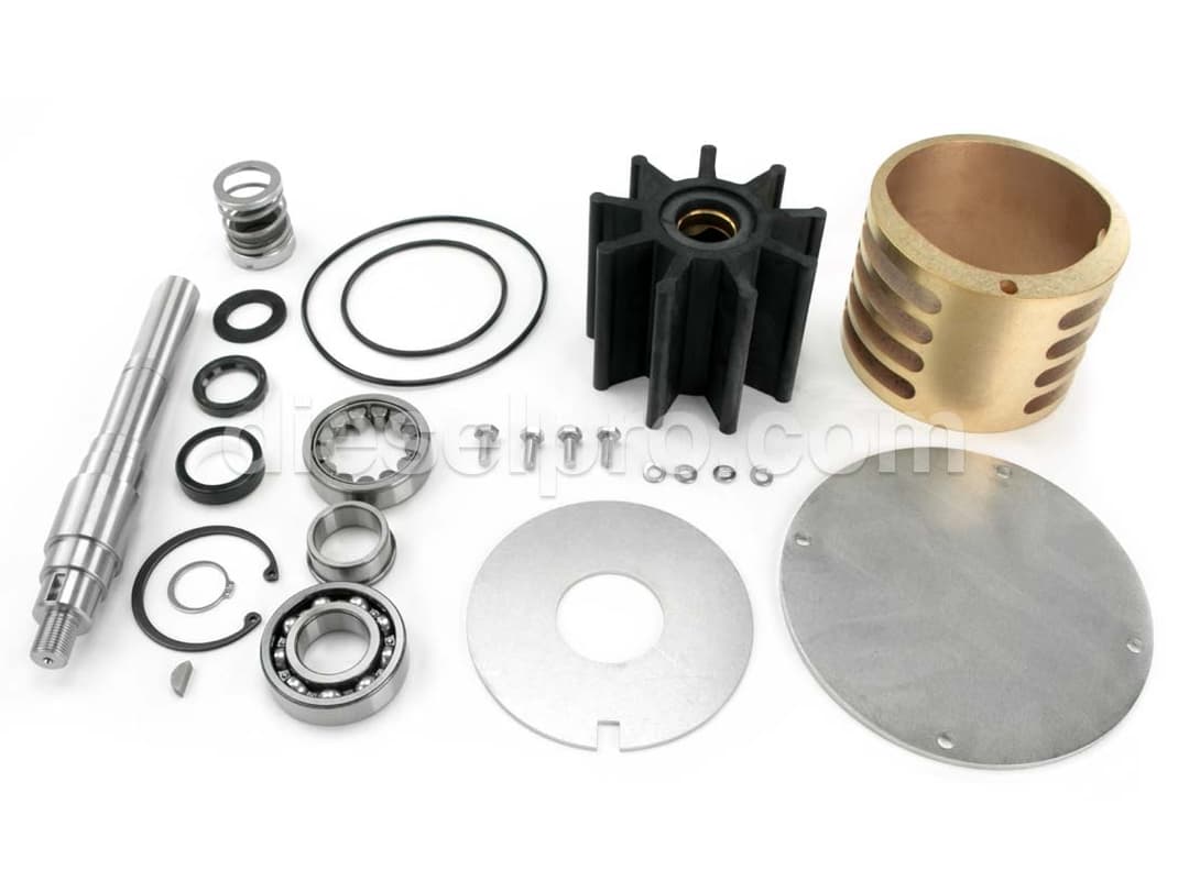 Detroit Diesel Series 60 Raw Water Pump Repair Kit - With Shaft