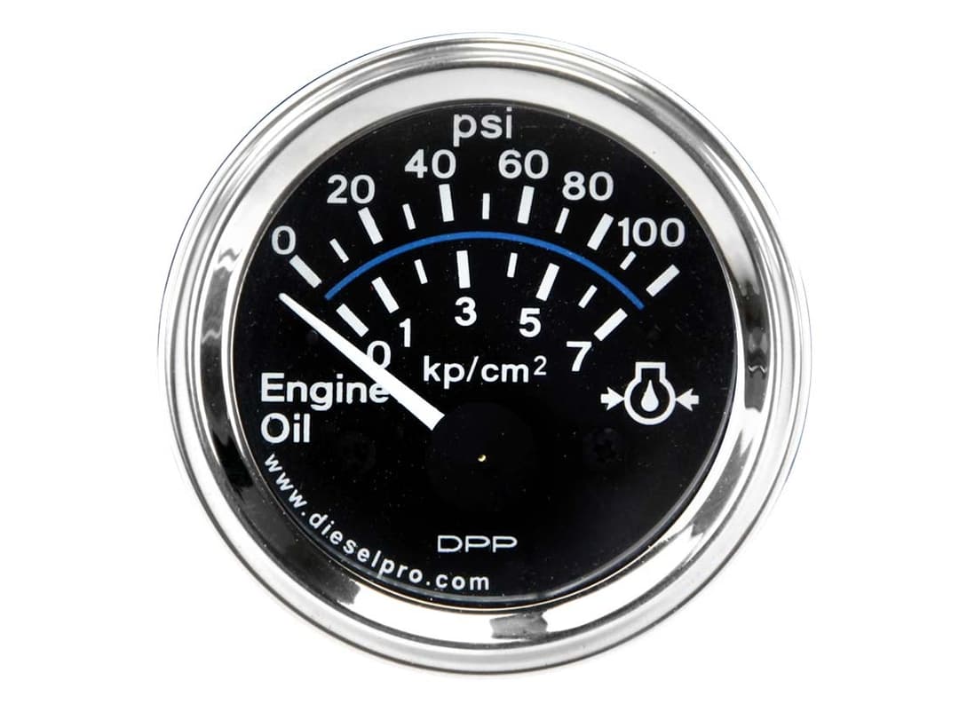 Electrical Oil Pressure Gauge - 12 Volt