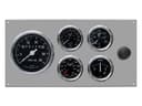 Complete mechanical gauge panel set. Stainless steel - (Heavy Duty)