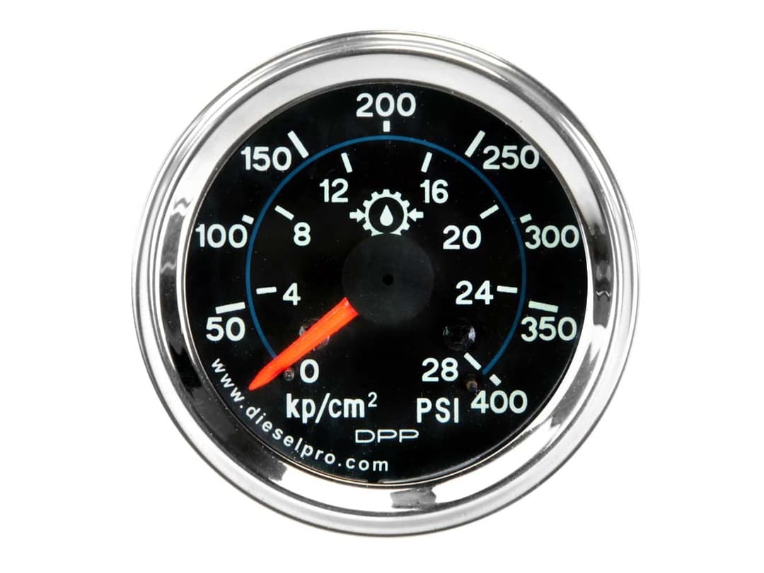 Mechanical Marine Oil Pressure Gauge 400 PSI